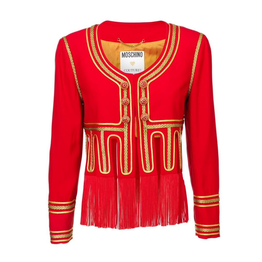 Moschino Couture Cruise Me Baby I Love Venice Jacket
